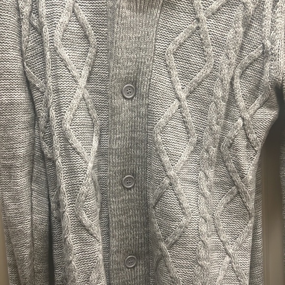 Carbon Button Down Men’s Sweater XL - Picture 3 of 12